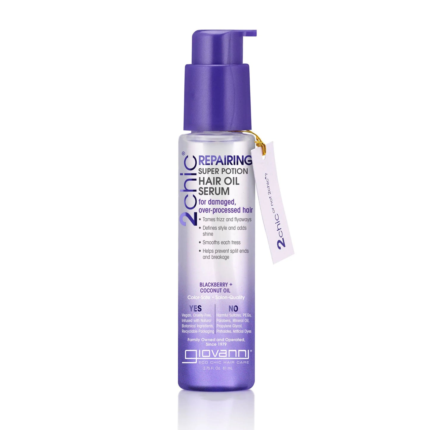 Giovanni Hair Oil Serum 2chic Repairing
