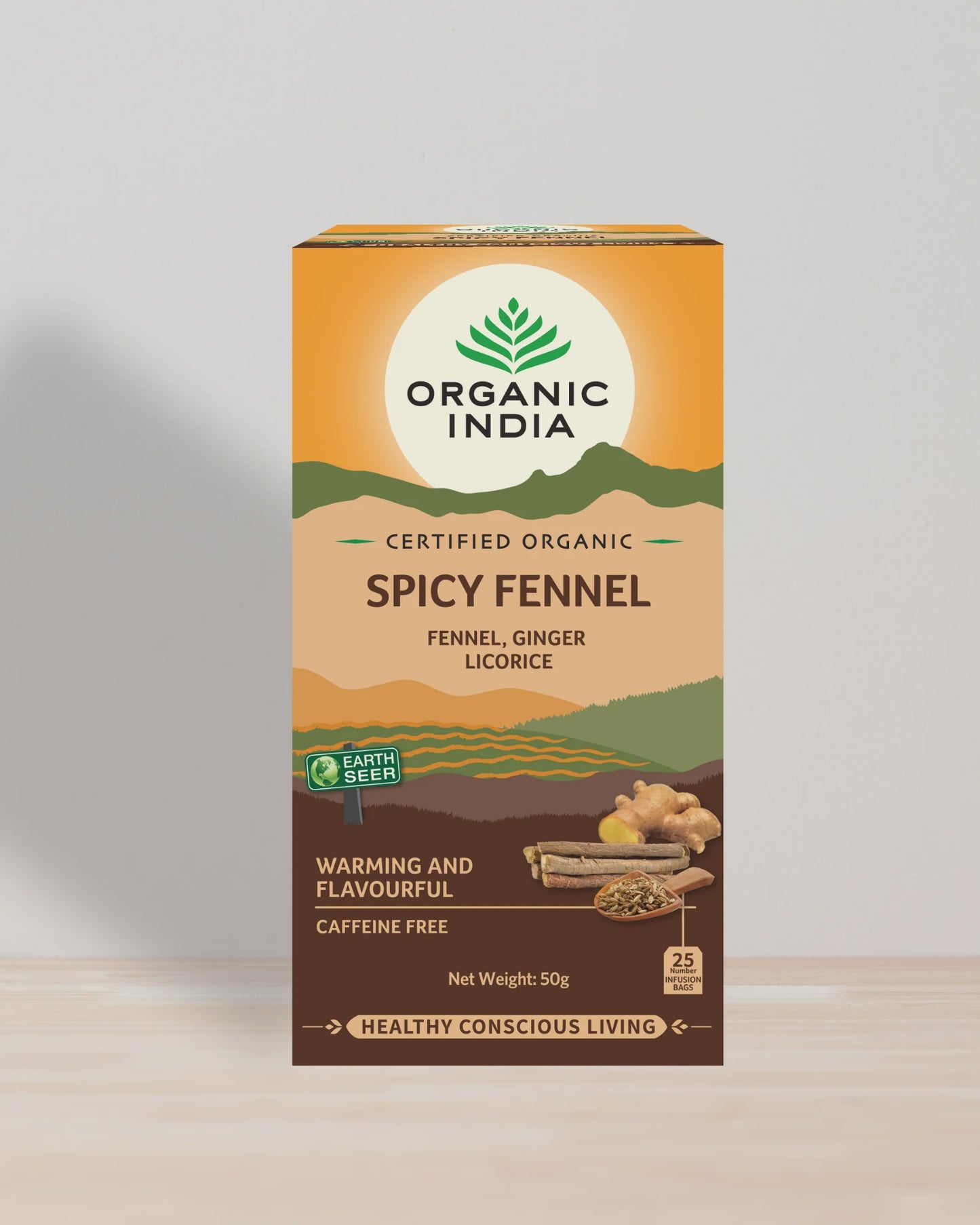 Organic India Spicy Fennel