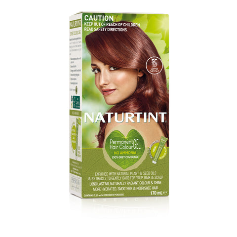 NaturTint Permanent Hair Colour Light Copper Chestnut 5C NaturTint Permanent Hair Colour Light Copper Chestnut 5C