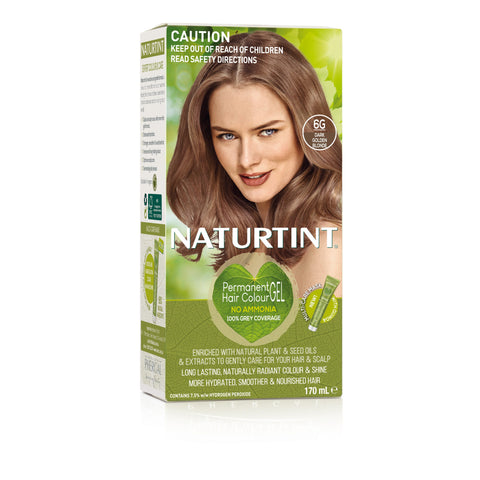 NaturTint Permanent Hair Colour Dark Golden Blonde 6G NaturTint Permanent Hair Colour Dark Golden Blonde 6G