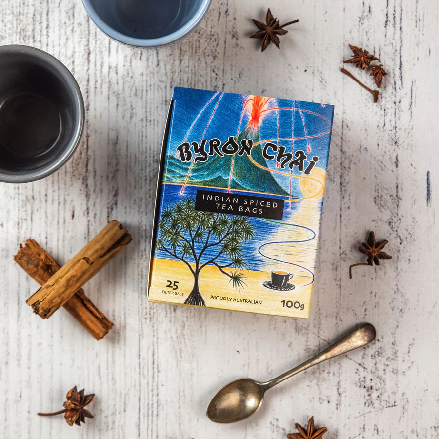 BYRON CHAI Indian Spiced Tea Bags
