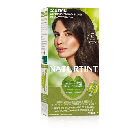 NaturTint Permanent Hair Colour Natural Chestnut 4N NaturTint Permanent Hair Colour Natural Chestnut 4N