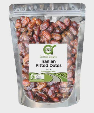Organic Road Iranian Pitted Dates Organic Road Iranian Pitted Dates