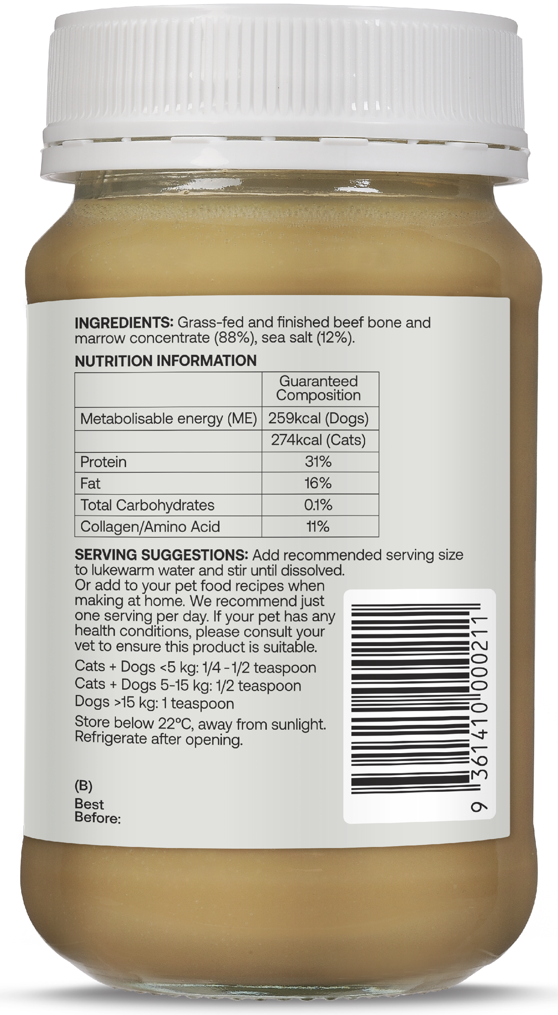 Best of the Bone Broth for Pets (Original)