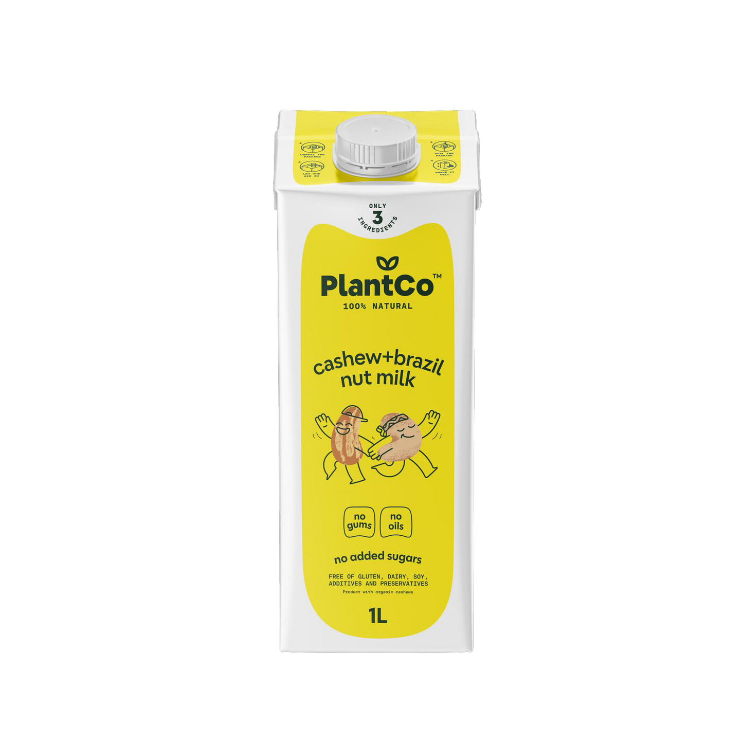 Plant Co. Organic Cashew + Brazil Nuts Milk