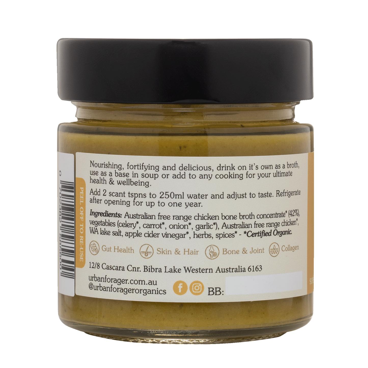 Urban Forager Organic Chicken Bone Broth Concentrate