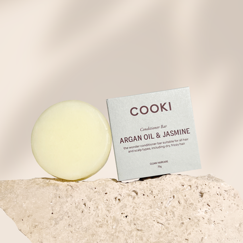 Cooki Haircare Argan Oil & Jasmine Conditioner Bar Cooki Haircare Argan Oil & Jasmine Conditioner Bar
