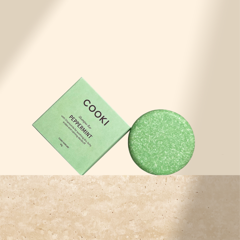 Cooki Haircare Peppermint & Chamomile Shampoo Bar Cooki Haircare Peppermint & Chamomile Shampoo Bar