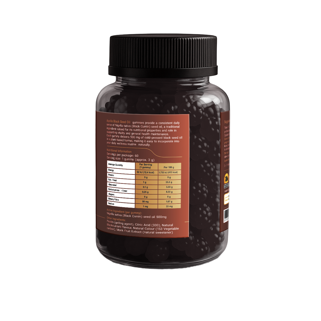 Apollo Black Seed Gummies