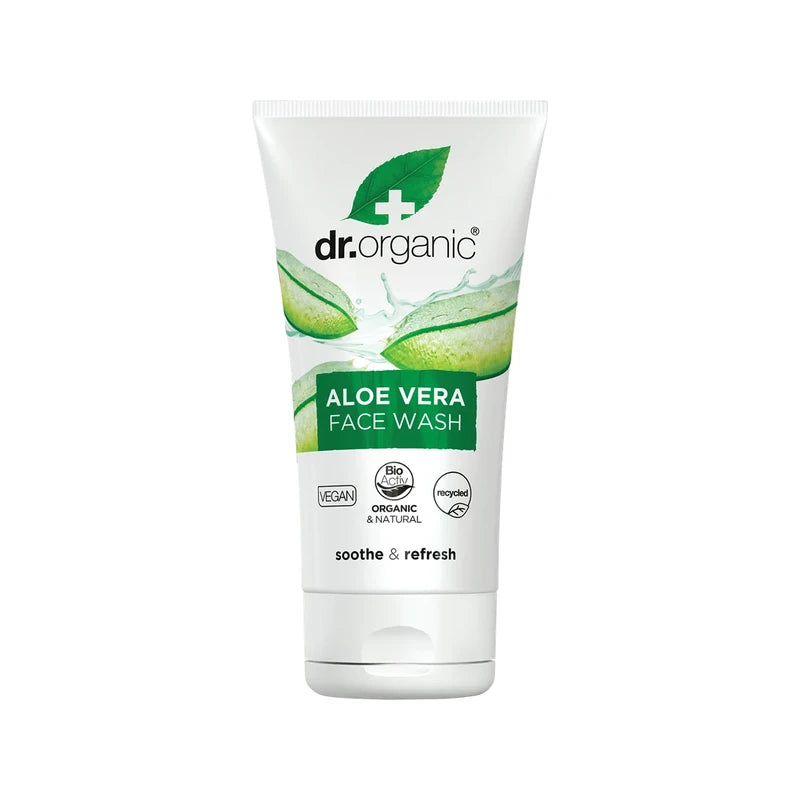 Dr Organic Creamy Face Wash Organic Aloe Vera
