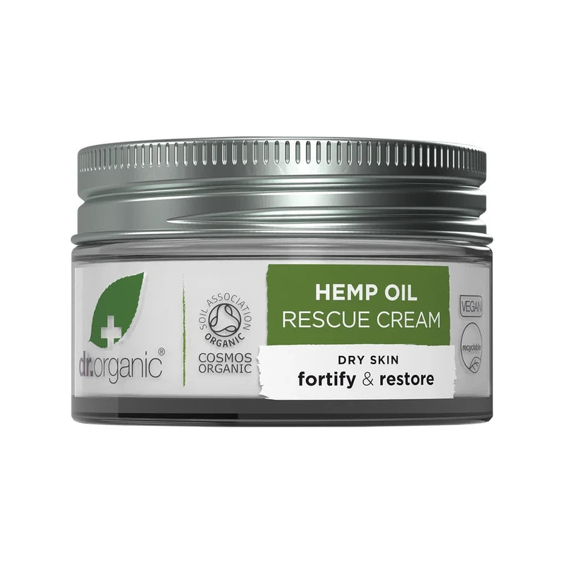 Dr Organic Rescue Cream Organic Hemp Oil