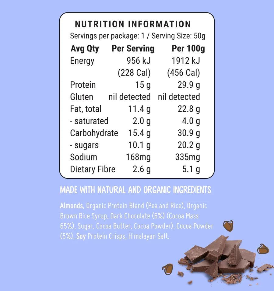 Fod Bods Protein Bar Double Chocolate