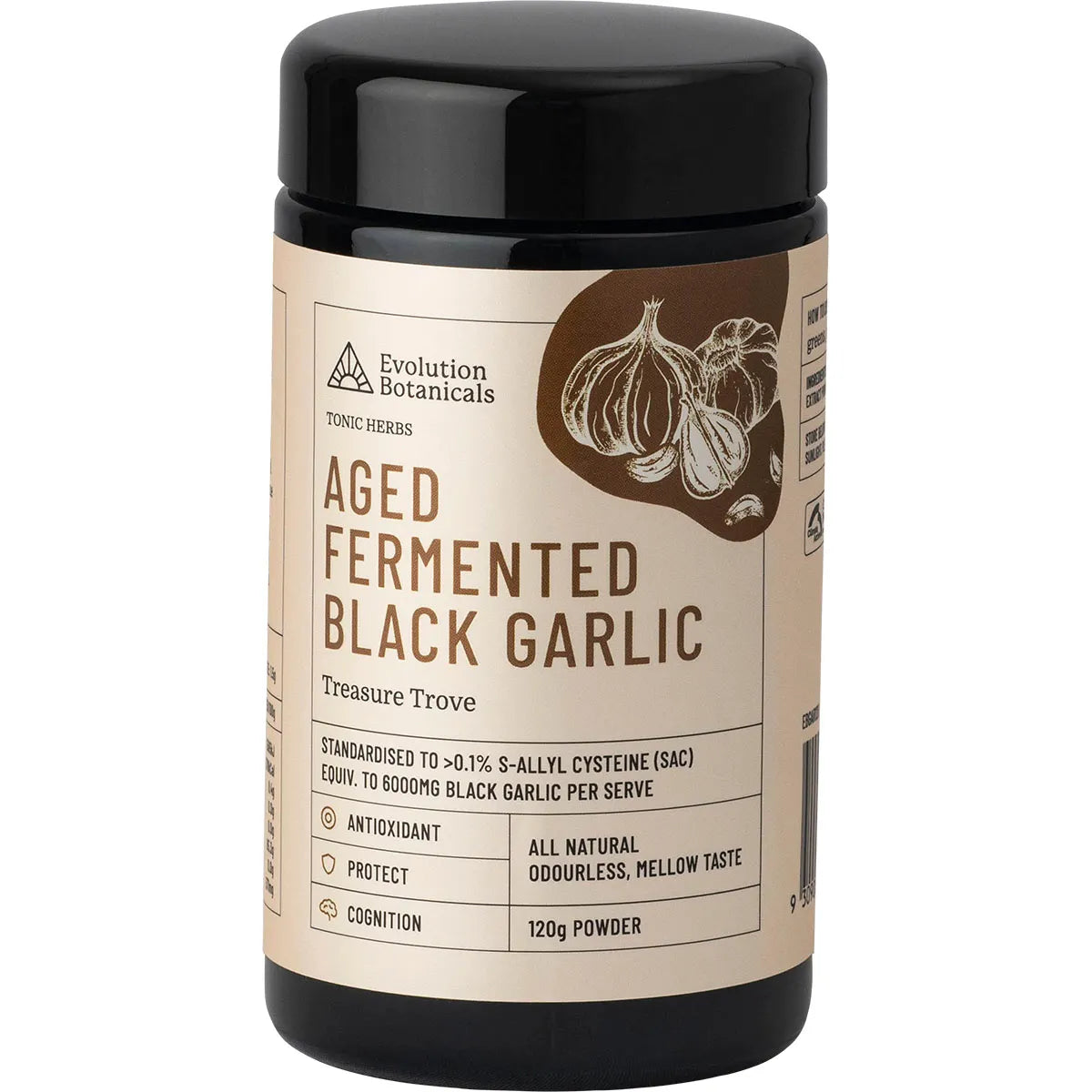 Evolution Botanicals Aged Fermented Black Garlic