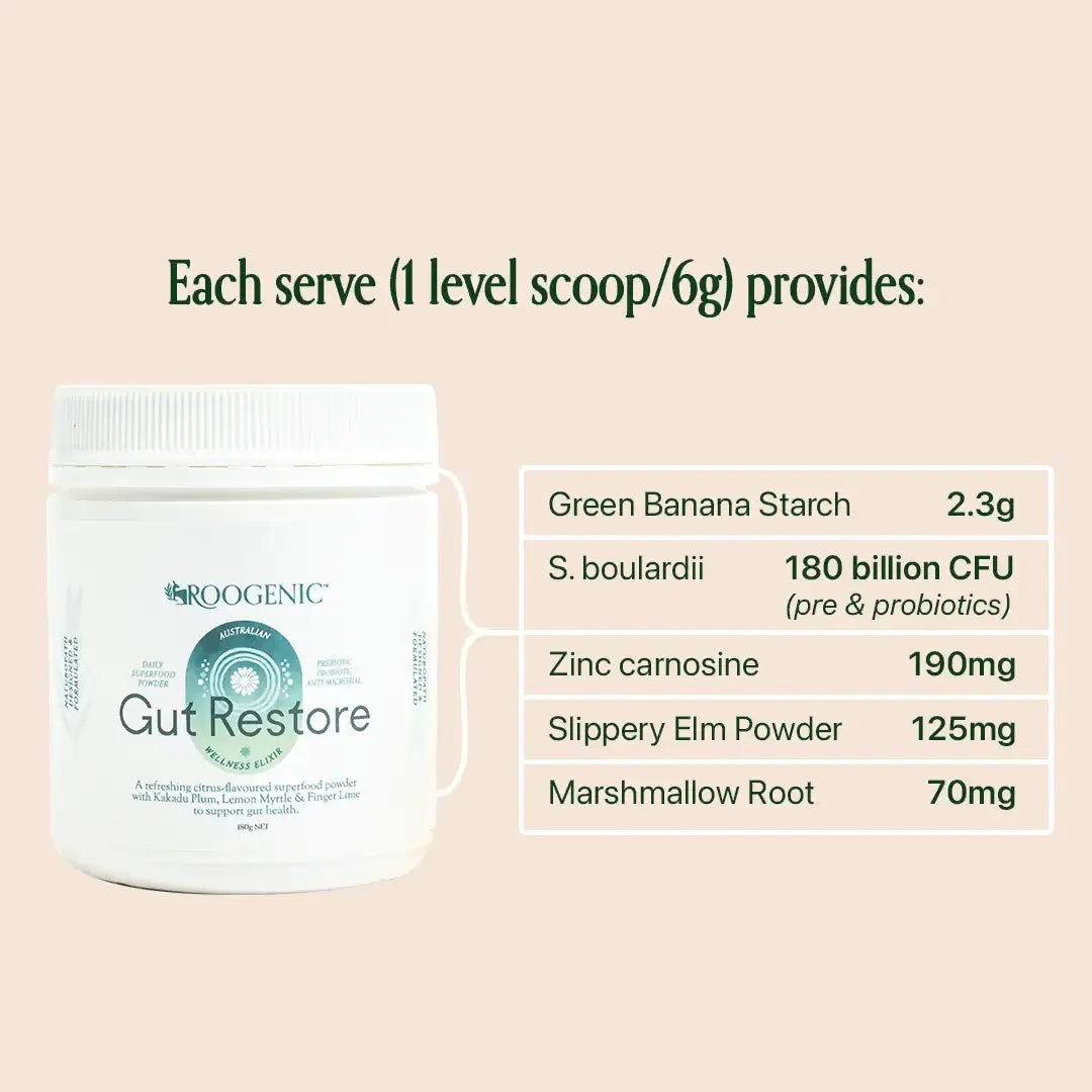 Roogenic Gut Restore Wellness Elixir