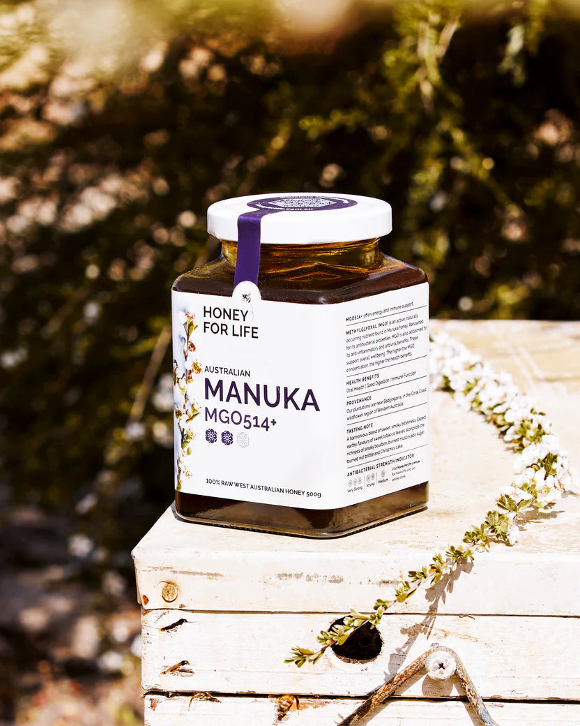 Honey For Life Australian Manuka MGO 514+