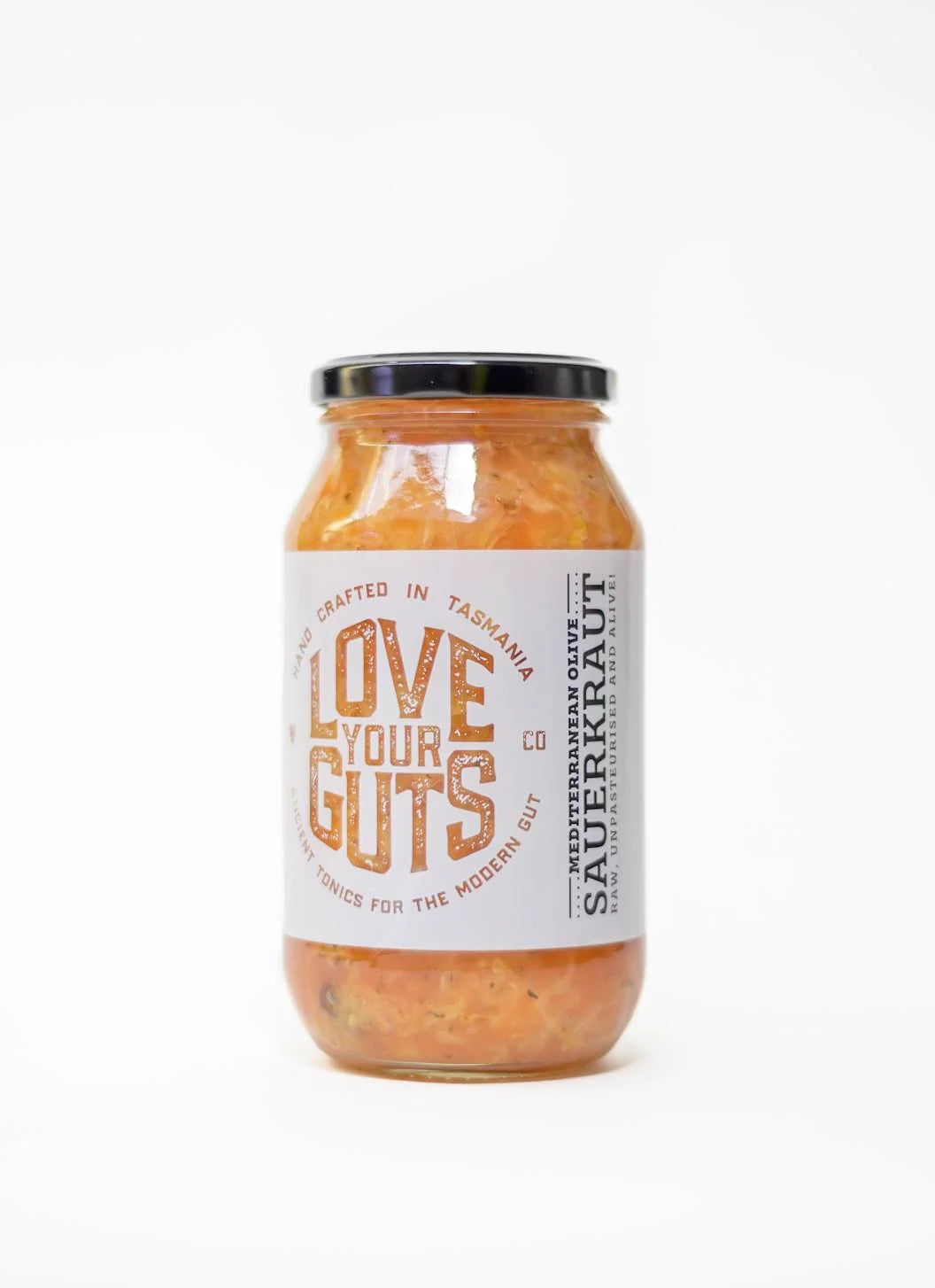 Love Your Guts Sauerkraut Mediterranean Olive