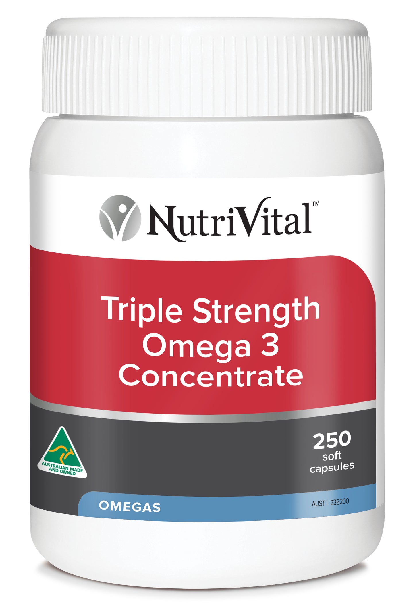 NutriVital Triple Strength Omega 3 Concentrate