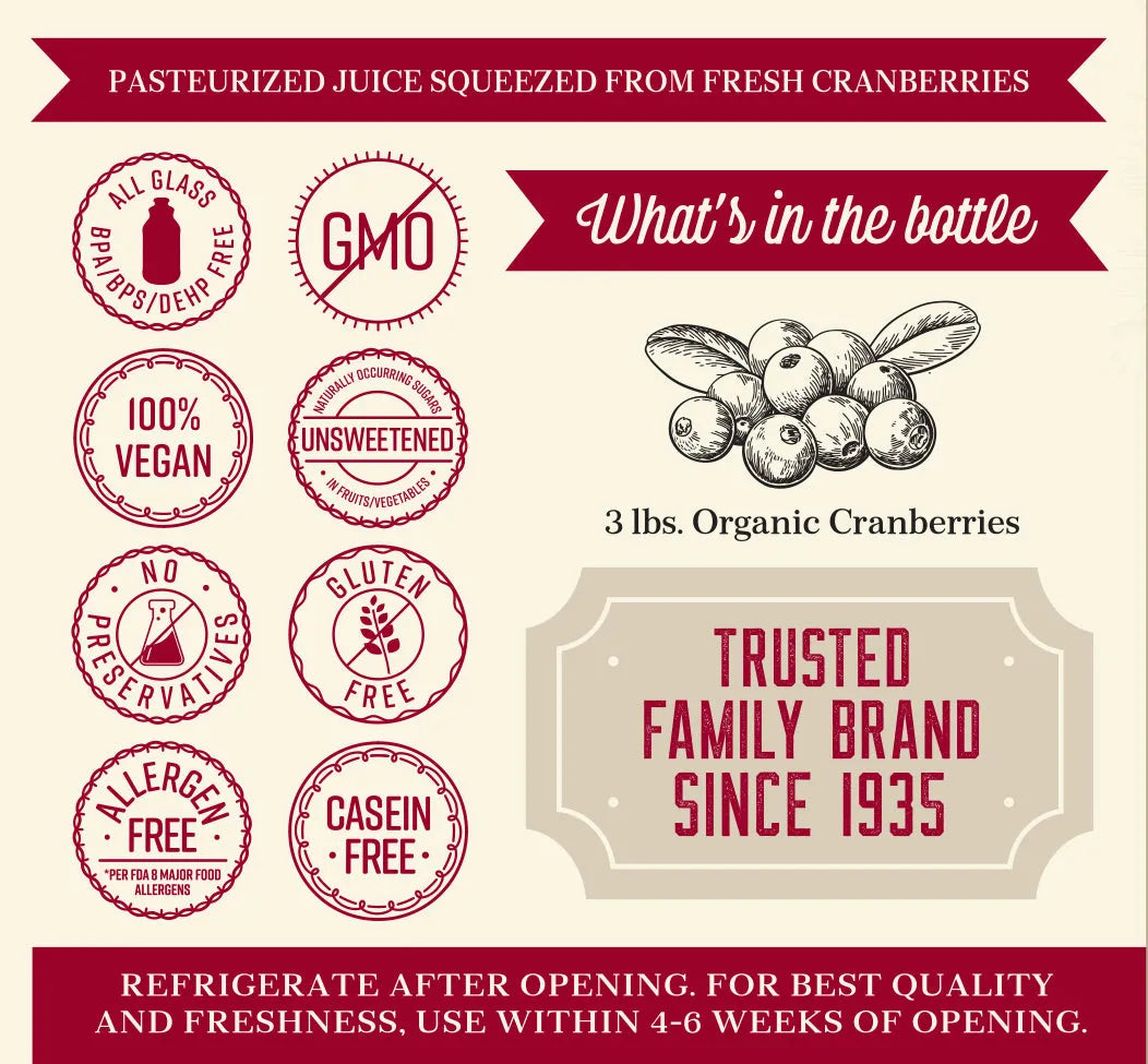 Lakewood Juice Organic Cranberry