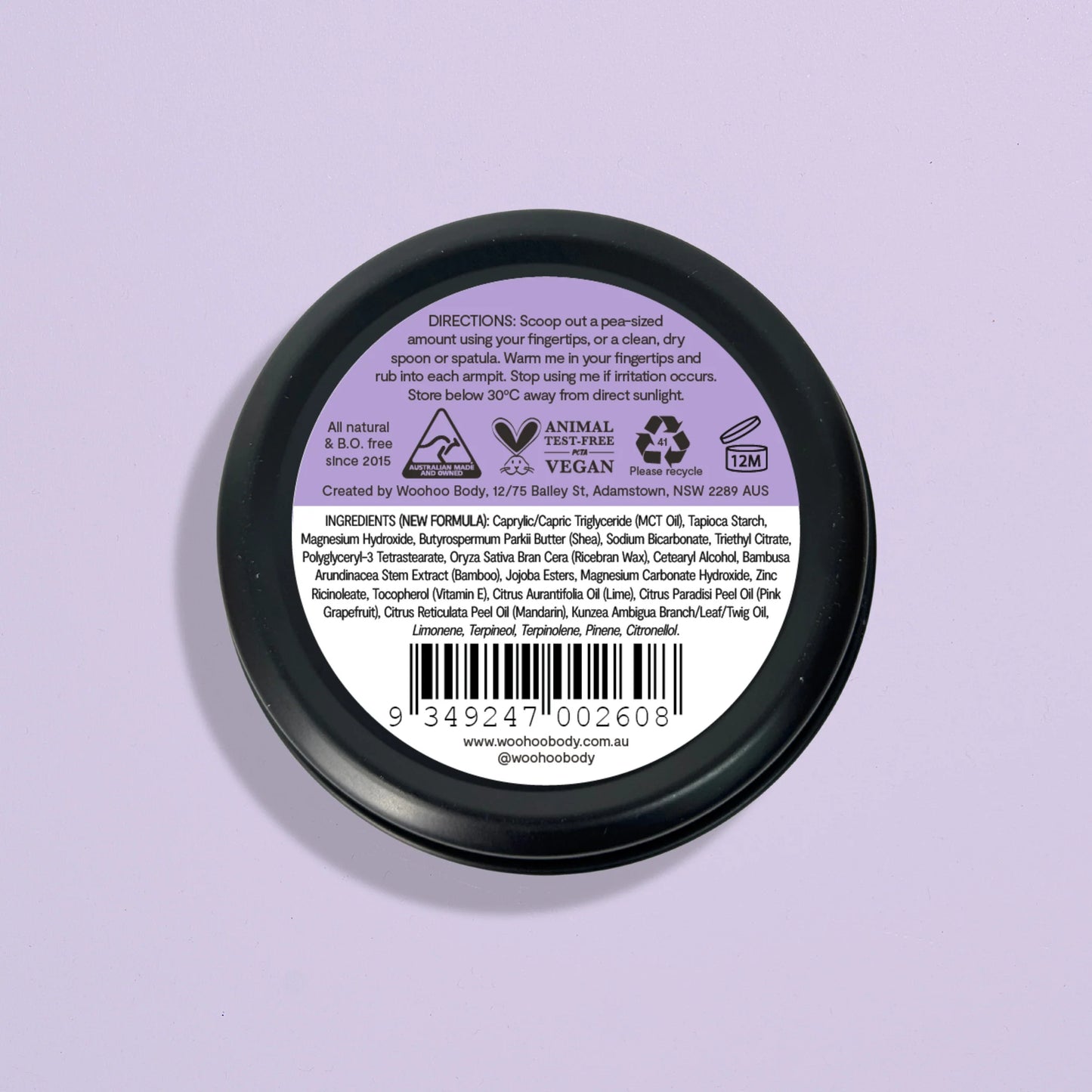 Woohoo Deodorant Extra Strength (Pop)