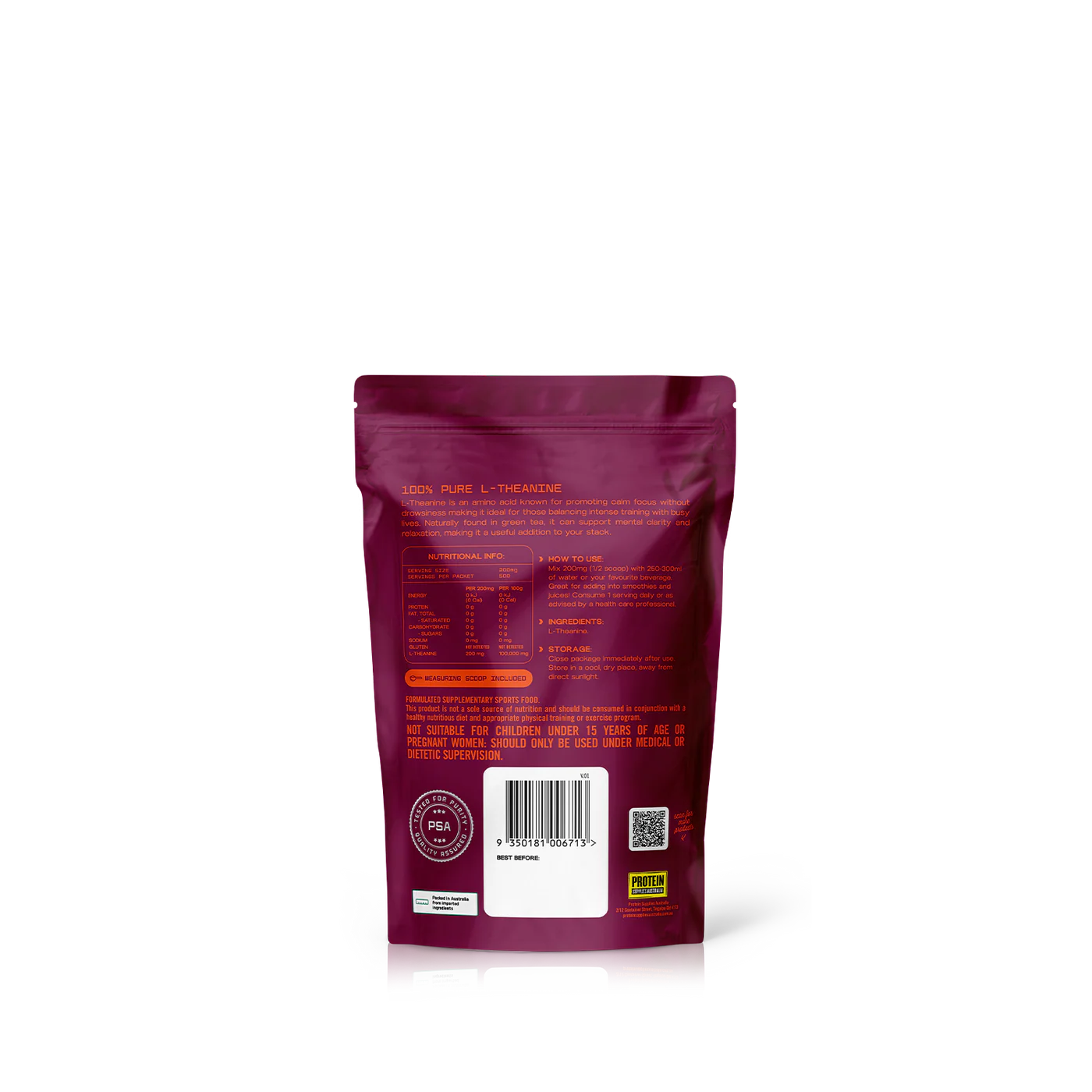 Protein Supplies Aust. L-Theanine