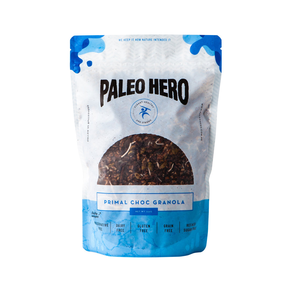 Paleo Hero Primal Chocolate Granola