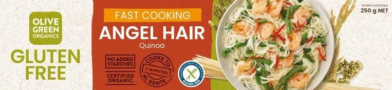 Olive Green Organics Gluten Free Quinoa & Rice Angel Hair Spaghetti