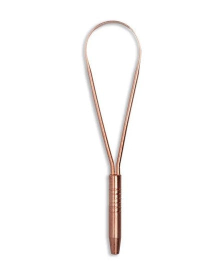 Goodly Gosh Copper Tongue Cleaner Traditional (Single Handle)