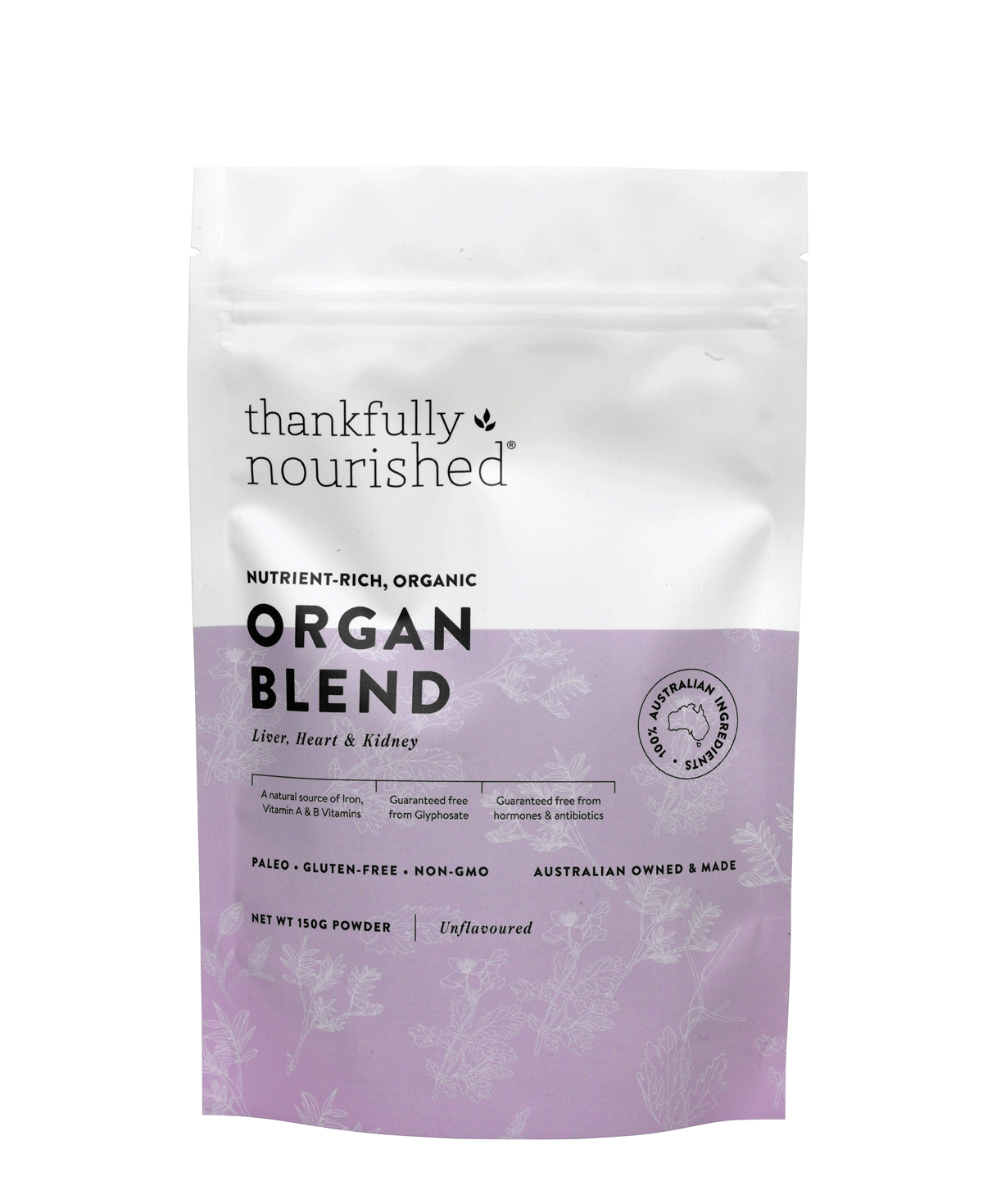 Thankfully Nourished Organic Organ Blend