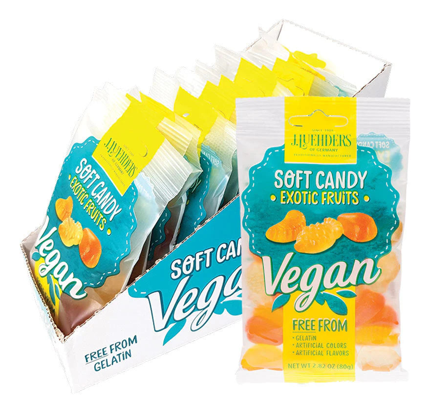 J.Luehders Soft Vegan Candy Exotic Fruits