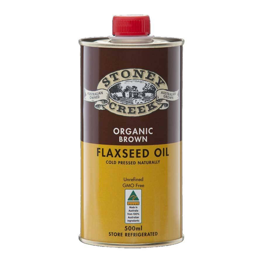 Stoney Creek Brown Flaxseed Oil Organic