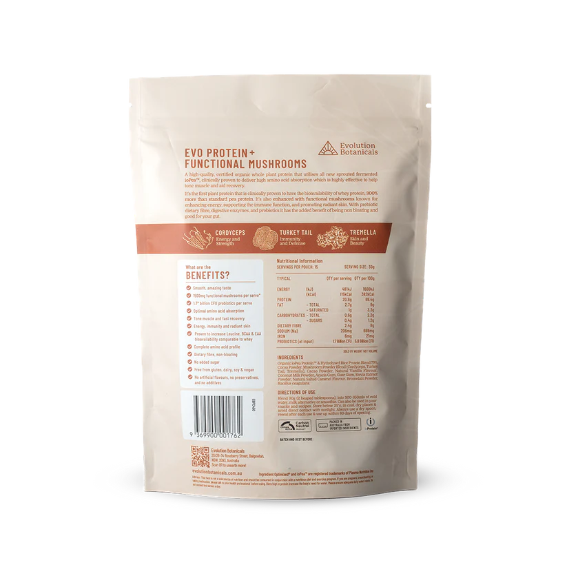 Evolution Botanicals EVO Protein Forever Sustain Blend Smooth Chocolate