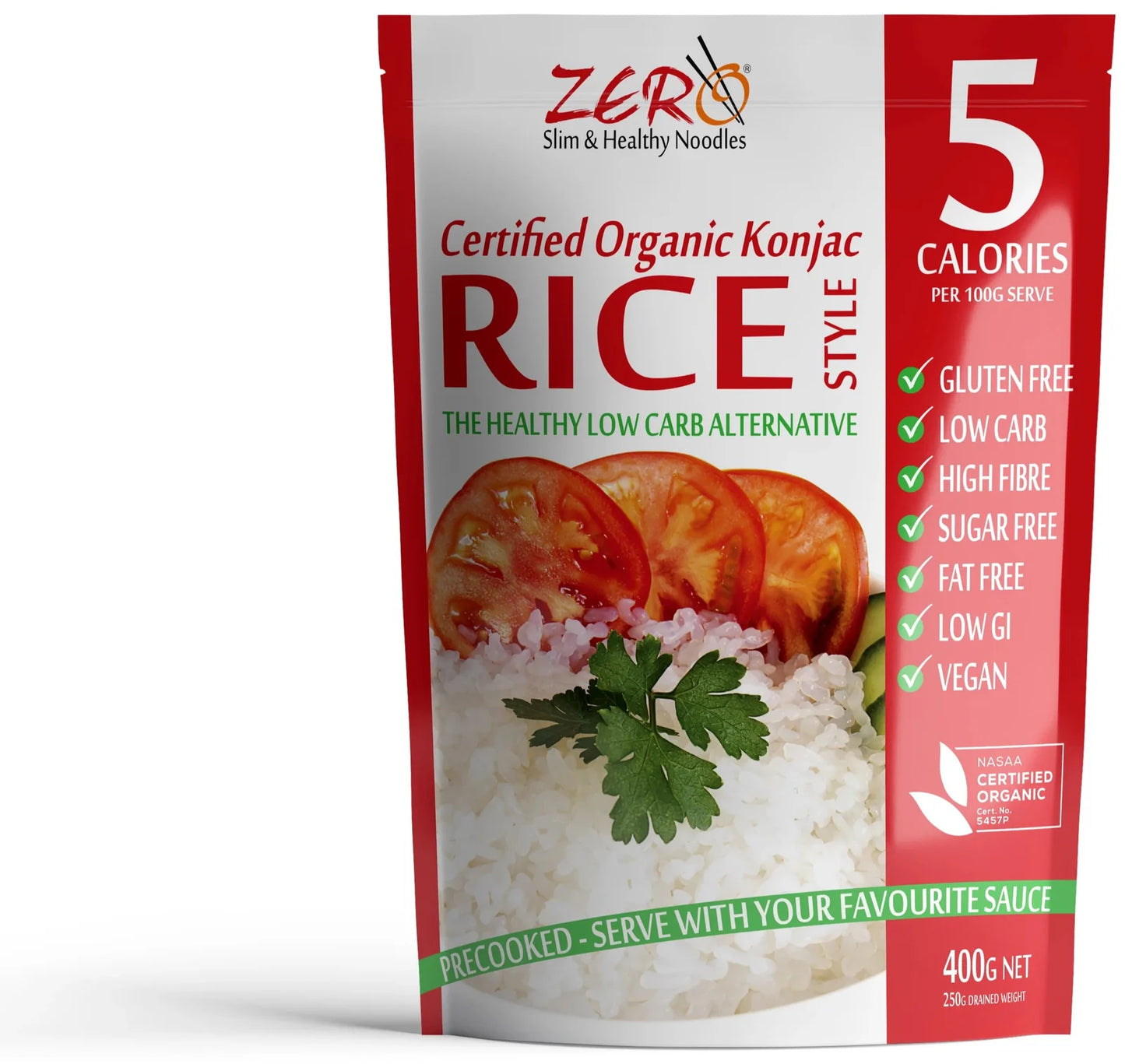 Zero Organic Konjac Rice