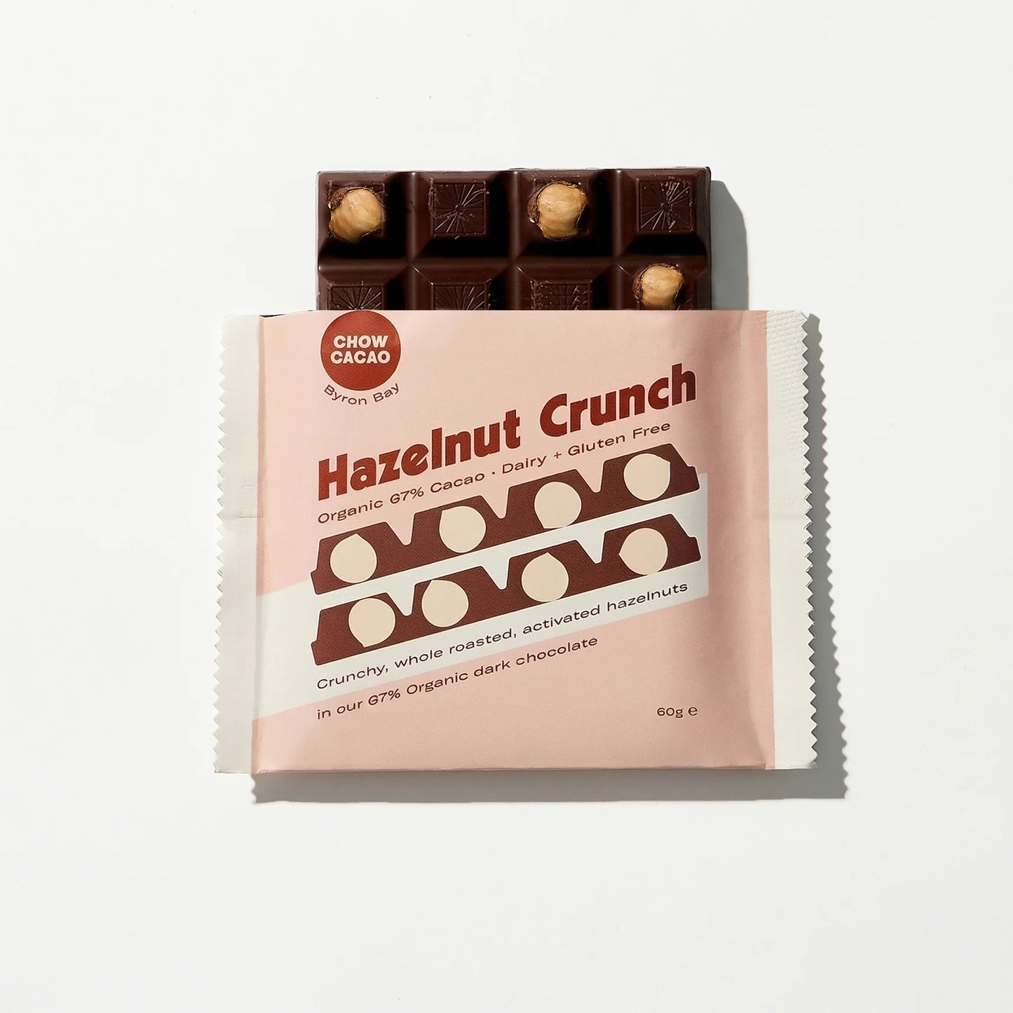 Chow Cacao Chocolate – Hazelnut Crunch
