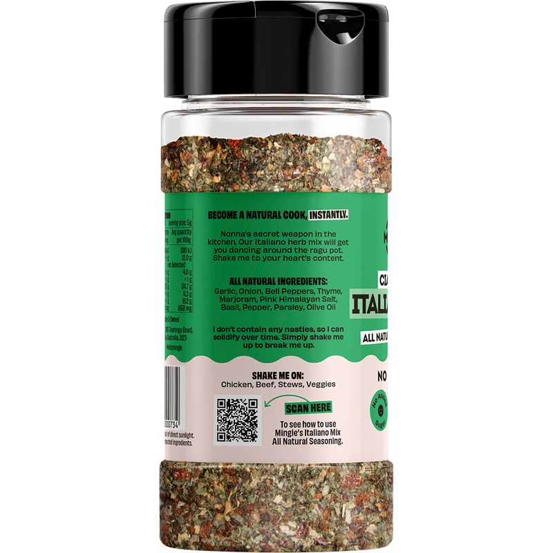 Mingle Italiano Mix All Natural Seasoning