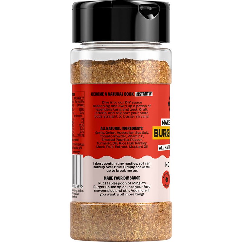 Mingle Burger Sauce All Natural Seasoning