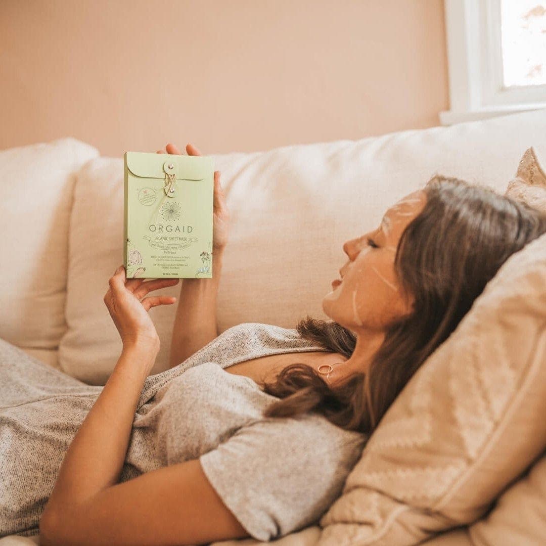 ORGAID Organic Sheet Mask Vitamin C & Revitalizing