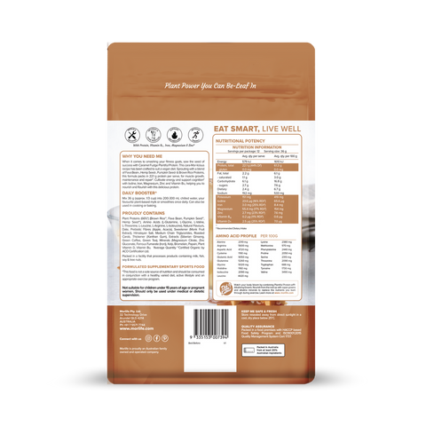 Morlife Plantiful Protein Caramel Fudge Morlife Plantiful Protein Caramel Fudge