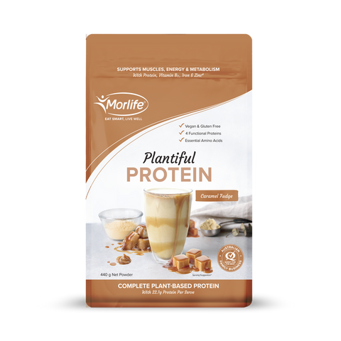 Morlife Plantiful Protein Caramel Fudge Morlife Plantiful Protein Caramel Fudge