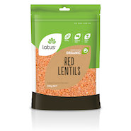 Lotus Lentils Red Split Organic Lotus Lentils Red Split Organic
