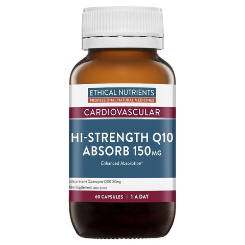 Ethical Nutrients Hi-Strength Q10 Absorb 150 mg Ethical Nutrients Hi-Strength Q10 Absorb 150 mg