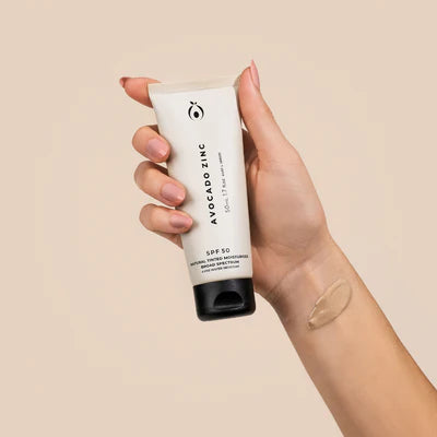 Avocado Zinc Tinted Sunscreen Light Medium SPF 50