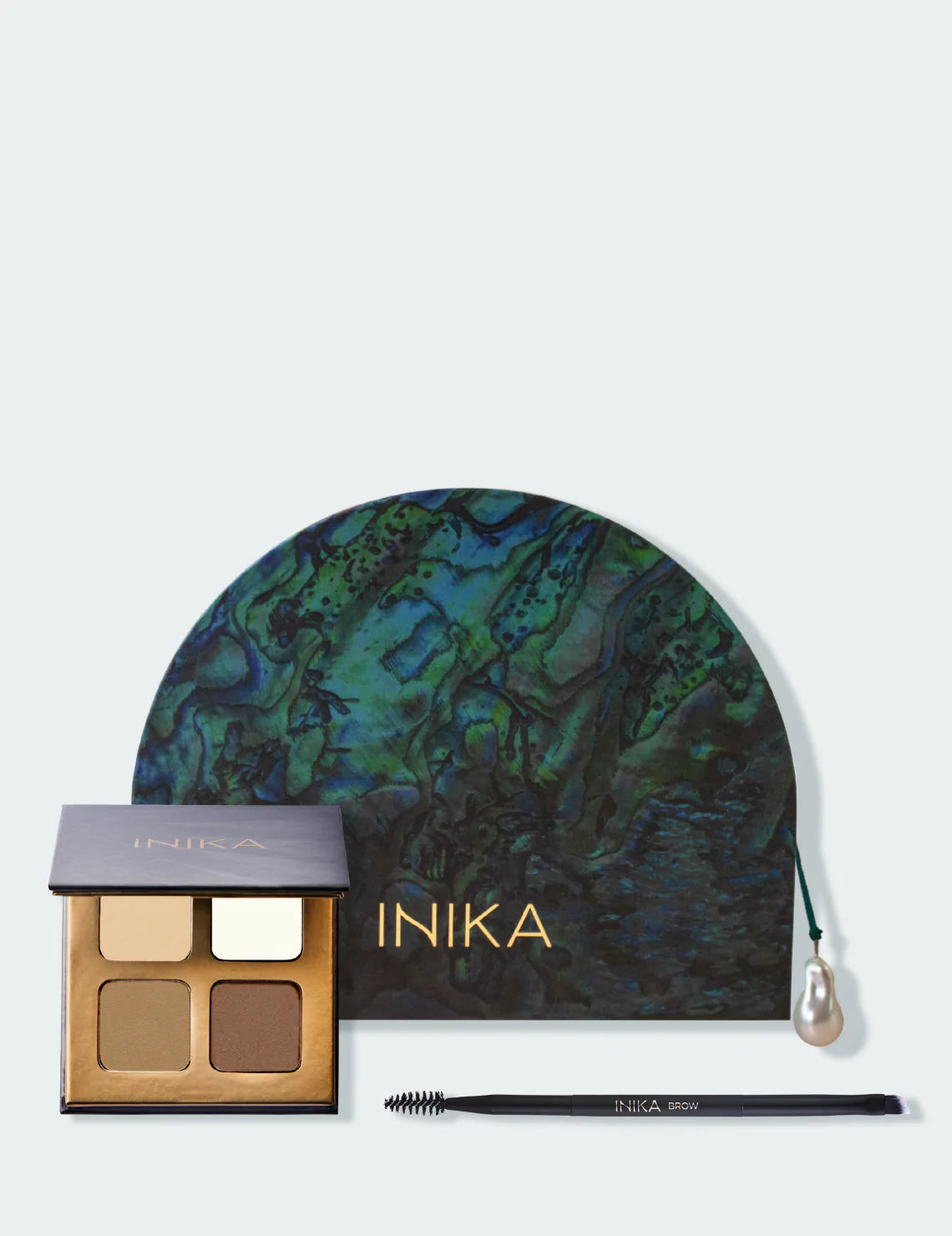 Inika Ultramarine Natural Brow Set