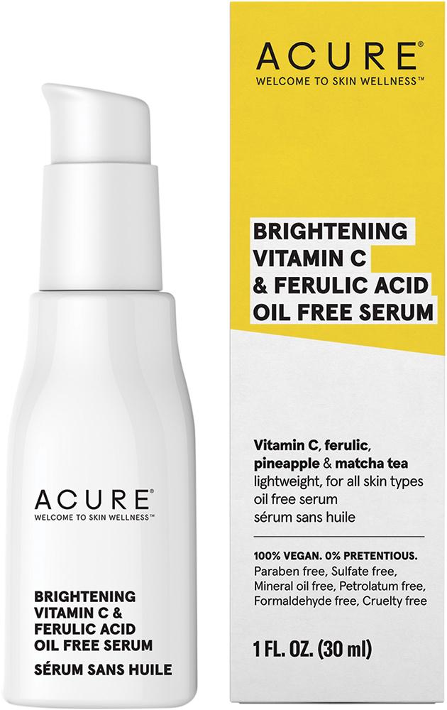 Acure Brightening Vit C & Ferulic Acid Oil Free Serum