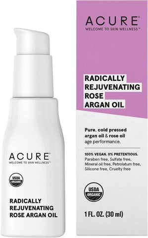 Acure Radically Rejuvenating Rose Argan Oil Acure Radically Rejuvenating Rose Argan Oil