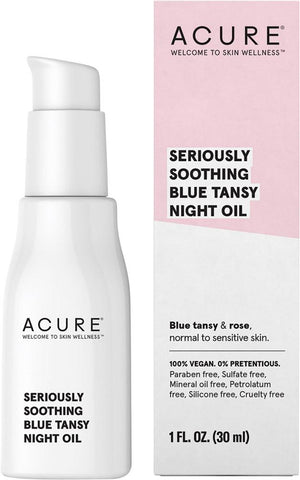 Acure Seriously Soothing Blue Tansy Night Oil Acure Seriously Soothing Blue Tansy Night Oil