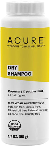 Acure All Hair Types Dry Shampoo Acure All Hair Types Dry Shampoo