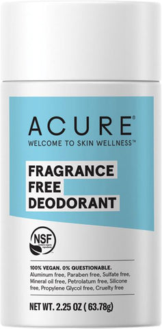 Acure Deodorant Stick Fragrance Free Acure Deodorant Stick Fragrance Free