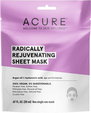 Acure Radically Rejuvenating Sheet Mask Acure Radically Rejuvenating Sheet Mask