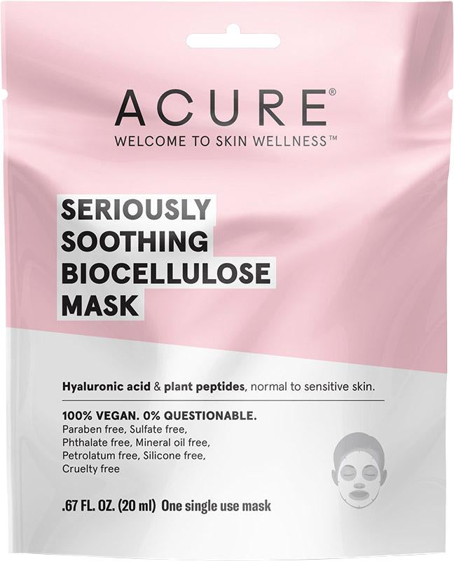 Acure Seriously Soothing Biocellulose Mask