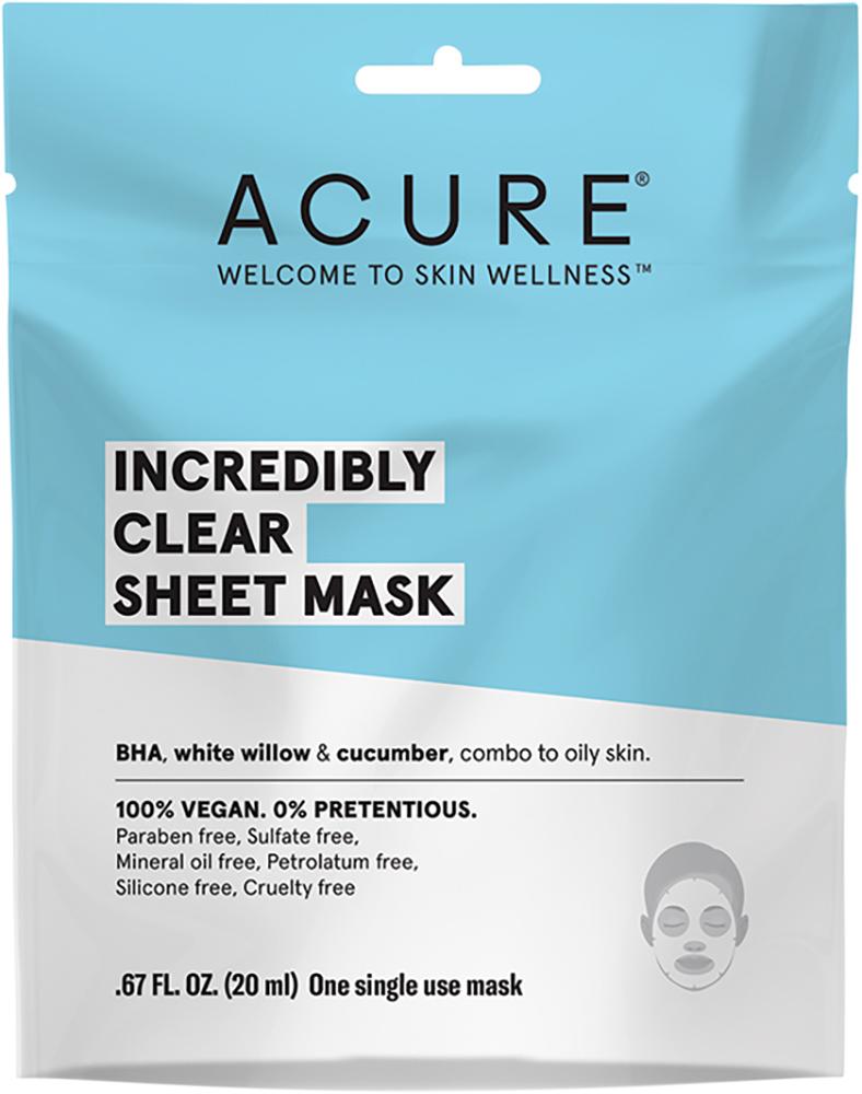 Acure Incredibly Clear Sheet Mask